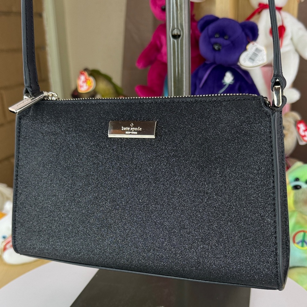 💥KATE SPADE -  Kenzie Limited Edition Glitter Mini Crossbody - 81U127 - Picture 3 of 16